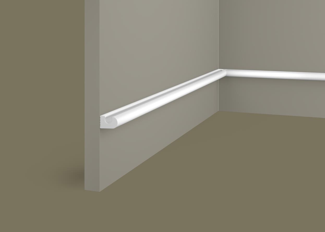 Лепнина Cosca Decor Спецэлемент Заглушка Zp007 Правая Для Рейки Rx007 1.5x280x2.3