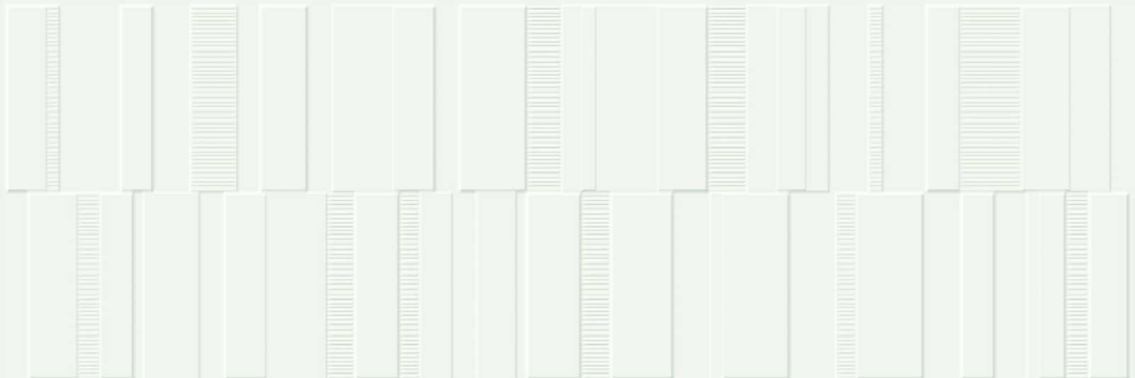 Керамическая плитка Marazzi Декор White Code 3D Sat 30x90