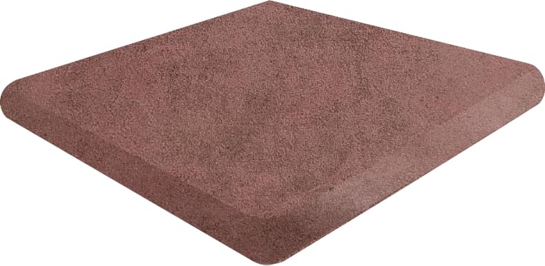 Клинкер Gres De Aragon Ступень Esquina Redonda Rojo 33x33