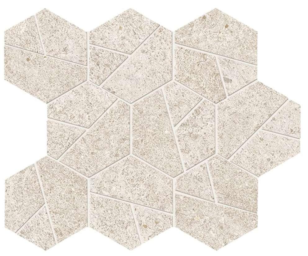 Мозаика Atlas Concorde Мозаика White Mosaico Hex 25x28.5