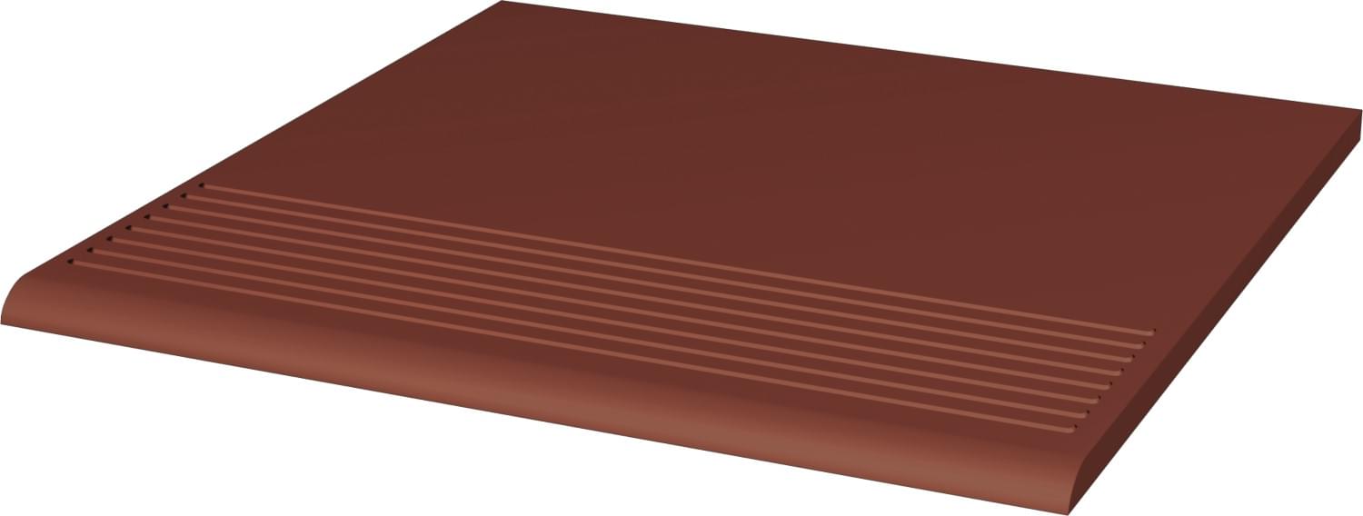 Клинкер Paradyz Ступень Rosa Stopnica Prosta 30x30
