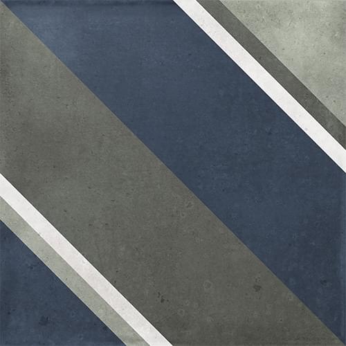 Керамическая плитка La Fabbrica Ava Декор Trend Diagonal Navy 10x10