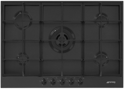Газовая варочная панель SMEG PX375MB
