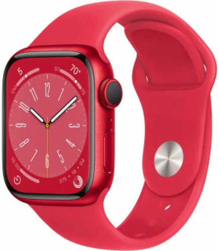 Смарт-часы Apple Watch S8 45 Red, M/L