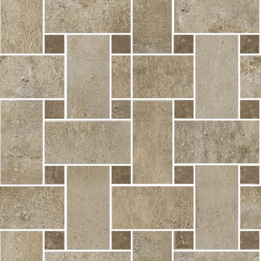 Мозаика Dom Ceramiche Мозаика Taupe Mix Intreccio Toz Brown 33.3x33.3