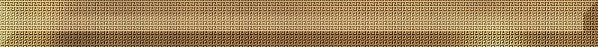 Керамическая плитка Versace Бордюр Listello Diamantato Gold 5x60