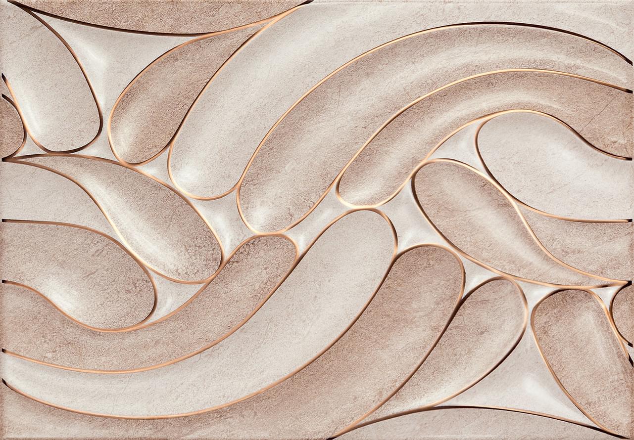 Керамическая плитка Arte Декор Decor Beige 25x36