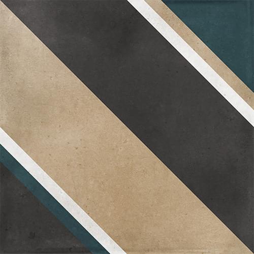 Керамическая плитка La Fabbrica Ava Декор Trend Diagonal Black 10x10