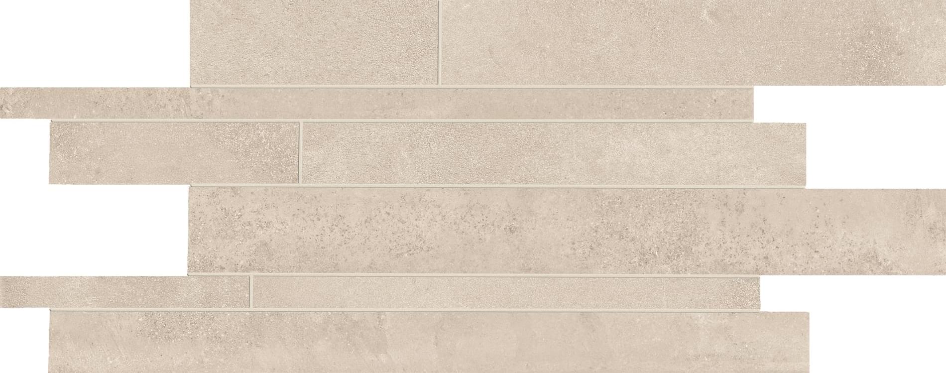 Мозаика Emil Ceramica Мозаика Listelli Sfalsati Sand Naturale Slim 30x60