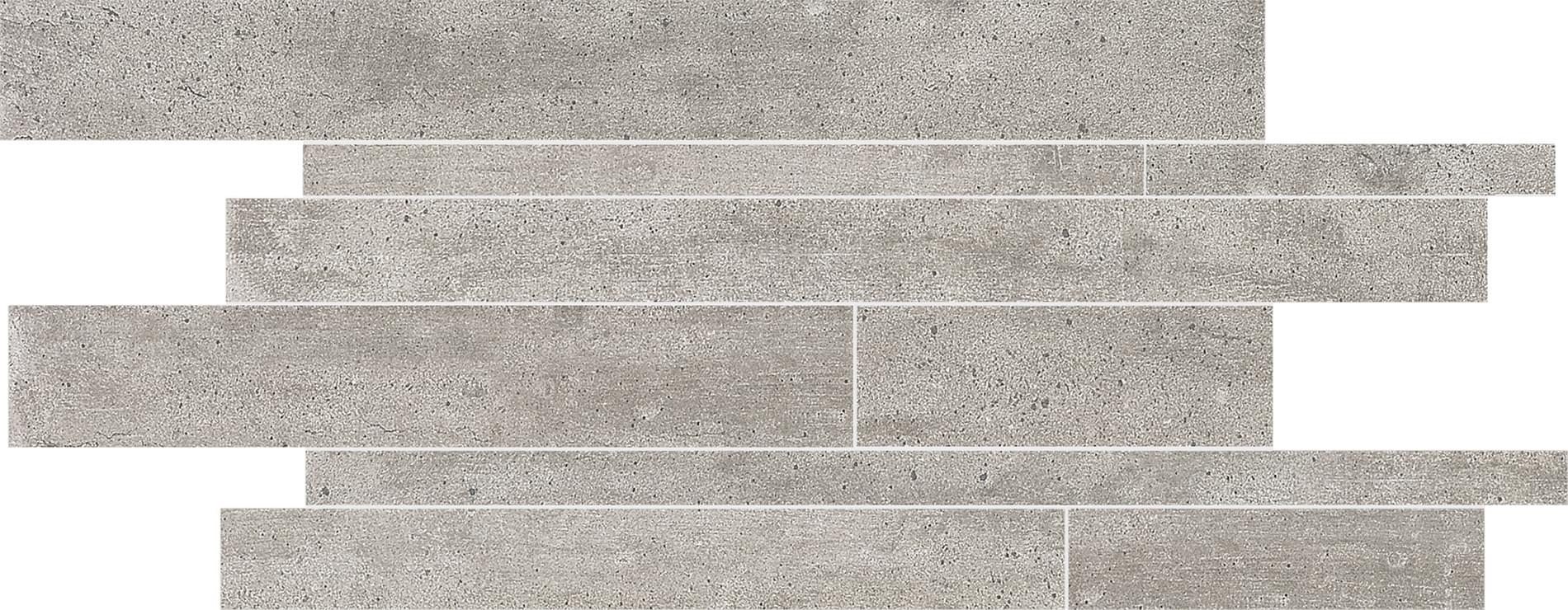 Мозаика Emil Ceramica Мозаика Listelli Sfalsati Cemento Naturale 30x60