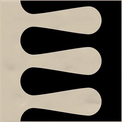 Керамическая плитка Vives Декор Mitra Beige Negro 20x20