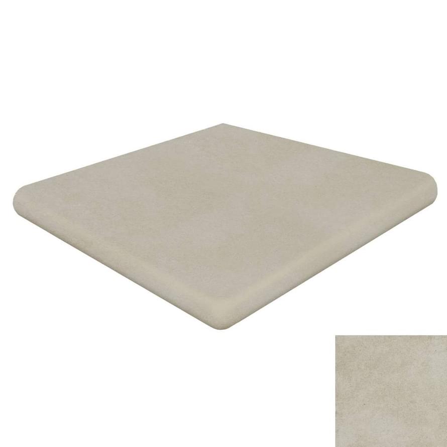Клинкер Gres De Aragon Ступень Esquina Redonda Hueso 33x33
