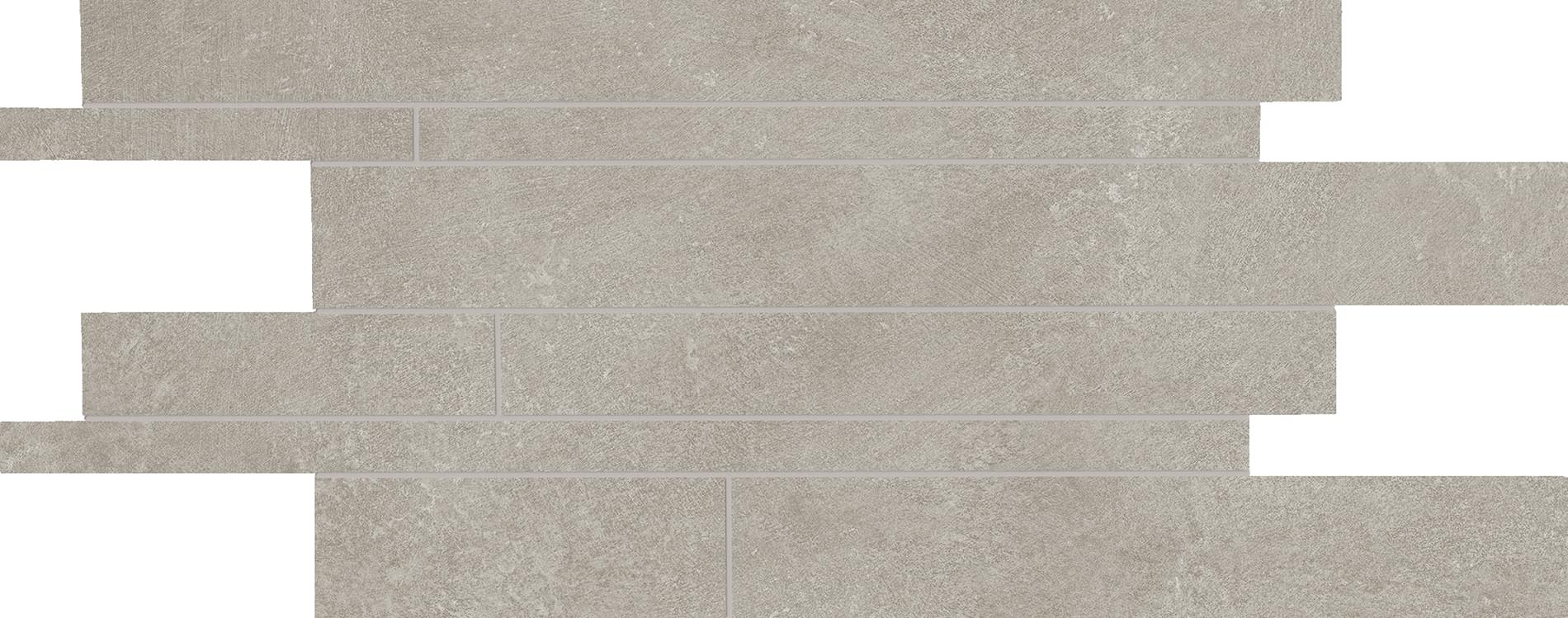 Мозаика Provenza Мозаика Listelli Sfalsati Cemento Cenere 30x60