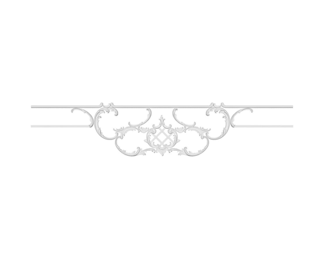 Лепнина Rodecor Декор Узел 66118RC 30.5x105x0