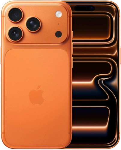 Смартфон Apple iPhone 17 Pro SIM+eSIM 256 ГБ, Cosmic Orange, HK