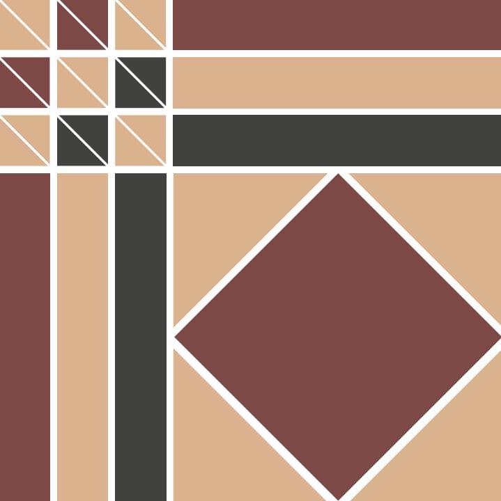 Керамогранит TopCer Декор Sheet 21.2x21.2
