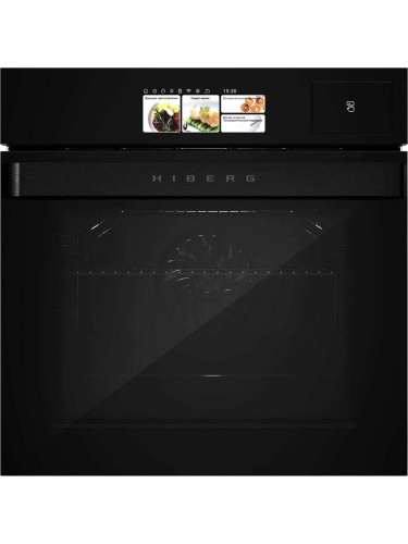 Духовой шкаф с паром HIBERG S-VM 6615 B i-SMART