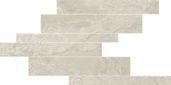 Мозаика Rex Мозаика Blanc Modula Listello Sfalsato 21x40