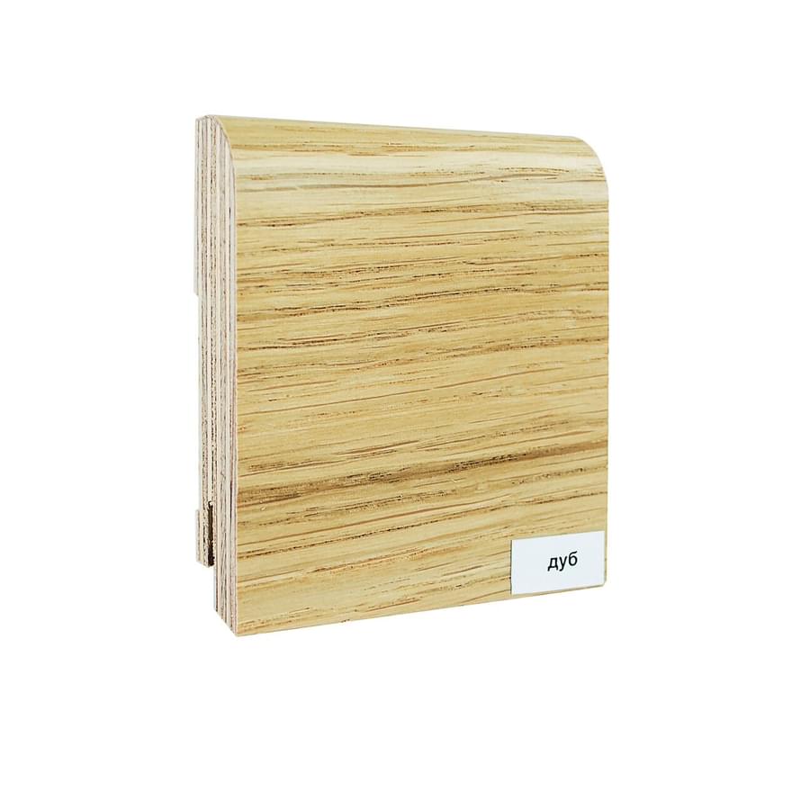 Лепнина Finitura Dekor Плинтус Шпон Дуб 30 mm 12x240x3