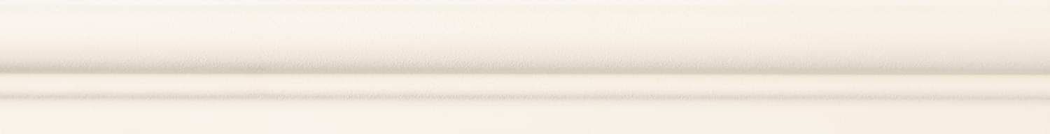 Керамическая плитка Zien Бордюр Listwa White 1 4.2x32.8