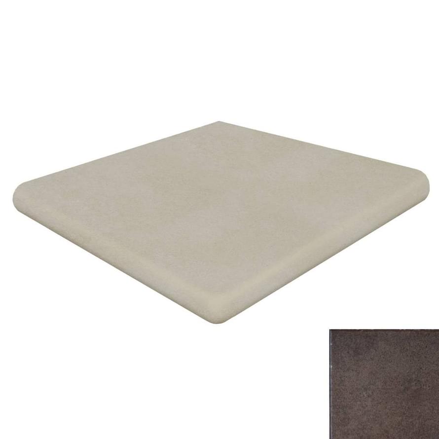 Клинкер Gres De Aragon Ступень Esquina Redonda Chocolate 33x33