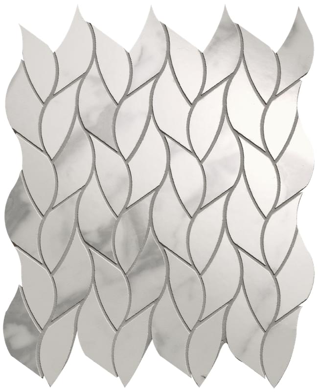 Мозаика Fap Мозаика Carrara Superiore Leaves Mosaico 25.9x30.9