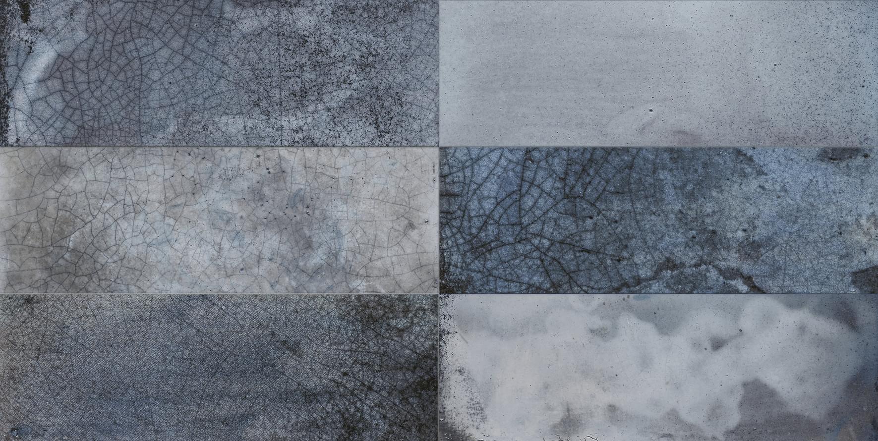 Керамическая плитка Peronda Фон Raku Blue 20x40