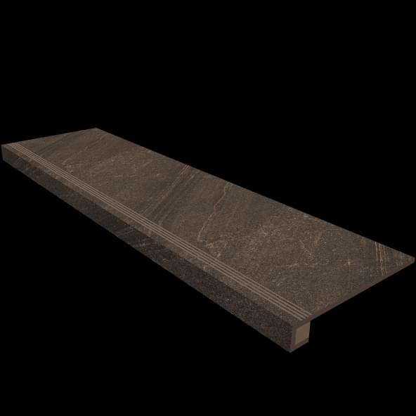 Керамогранит Estima Ступень Brown 33x120