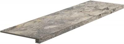 Керамогранит Del Conca Ступень 5 Invisible Gray Gradone Lin Rett 33x120