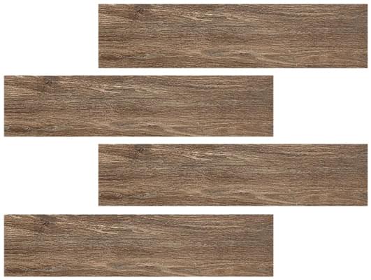 Мозаика Rex Мозаика Brown Modulo Listello 30x30