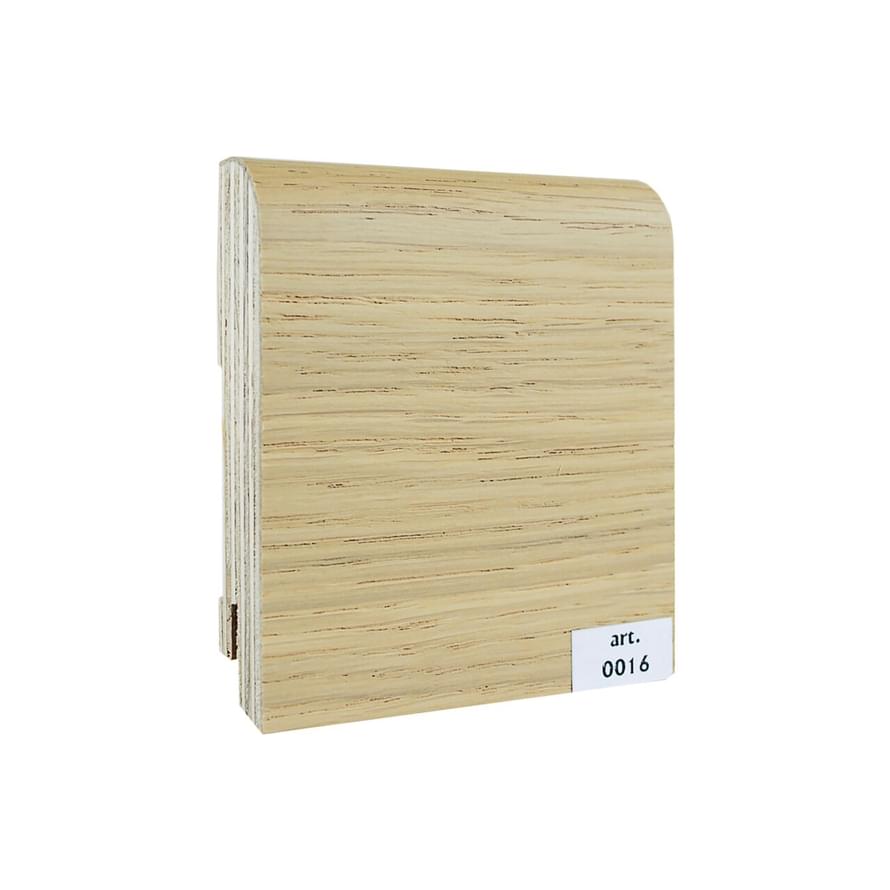 Лепнина Finitura Dekor Плинтус Шпон 016 30 mm 12x240x3