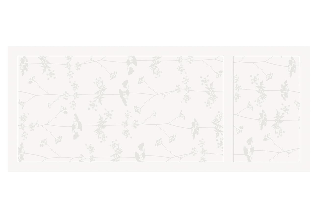 Керамическая плитка Vallelunga Декор Zoe Bianco 50x120