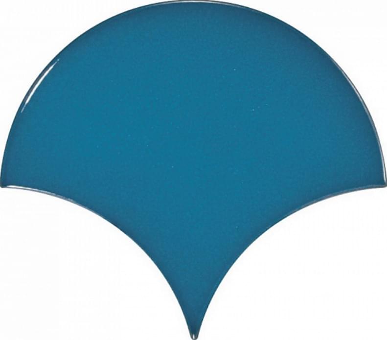 Керамическая плитка Equipe Фон Fan Electric Blue 10.6x12