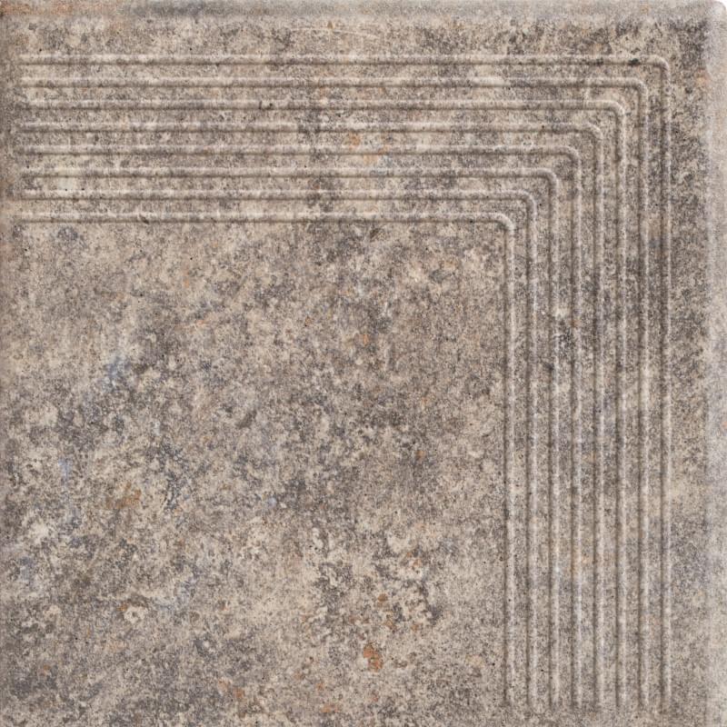 Клинкер Paradyz Ступень Grys Stopnica Narozna 30x30