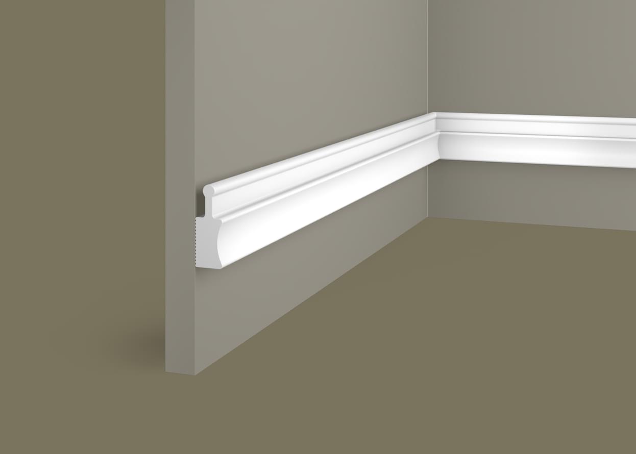Лепнина Cosca Decor Спецэлемент Заглушка Zl008 Левая Для Рейки Rx008 5x278.5x1.8