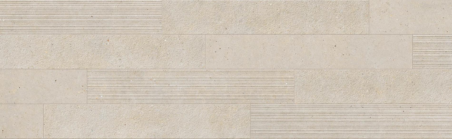 Керамогранит Impronta Italgraniti Фон Beige Listello Mix 20x120