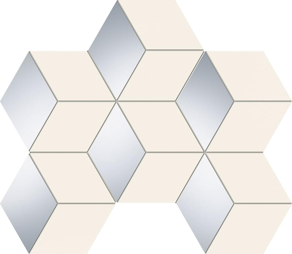 Мозаика Arte Мозаика Mosaic White Hex 22.1x28.9