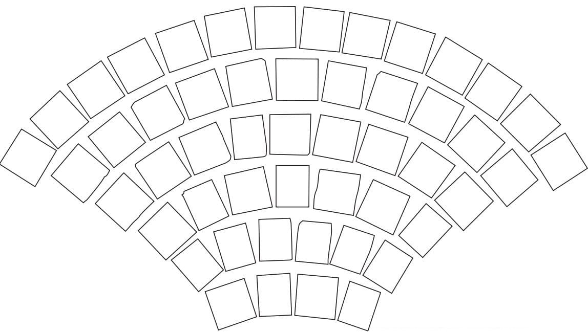 Мозаика Keope Мозаика Bressa Coda Di Pavone 57x104
