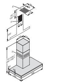 Вытяжка Miele DA 6698 W