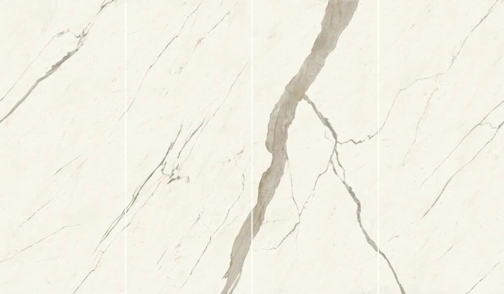 Керамогранит Atlas Concorde Фон Calacatta Sublime Lappato Kit Endless 4 Pcs 120x278