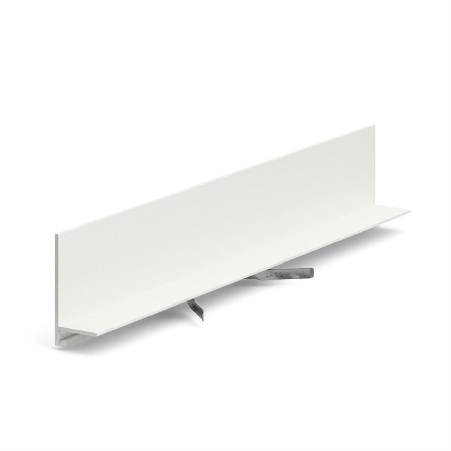 Керамическая плитка Laconistiq L образный Угловой Белый Матовый Ral9016 3.56x245