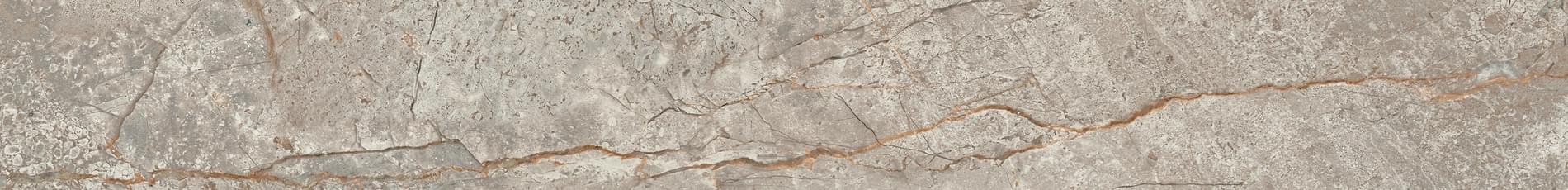 Керамогранит Atlas Concorde Russia Бордюр Silver Root Listello Lapp 7.2x60