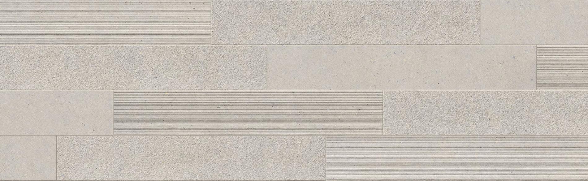 Керамогранит Impronta Italgraniti Фон Grey Listello Mix 20x120