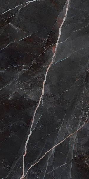 Керамогранит Impronta Italgraniti Фон Calacatta Black Lap Sq 6 mm 160x320