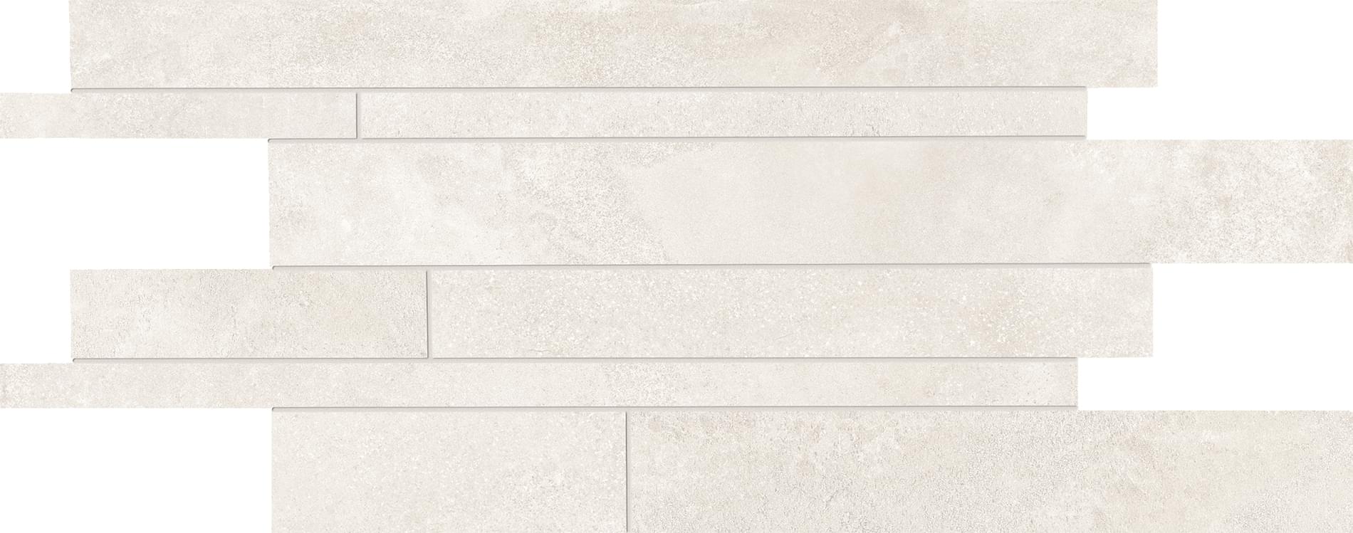 Мозаика Emil Ceramica Мозаика Listelli Sfalsati Ivory Naturale 30x60