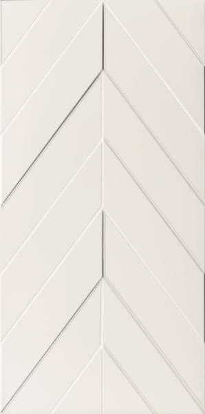 Керамическая плитка Marca Corona Декор Chevron White Matt Rett 40x80