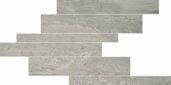 Мозаика Rex Мозаика Gris Modula Listello Sfalsato 21x40