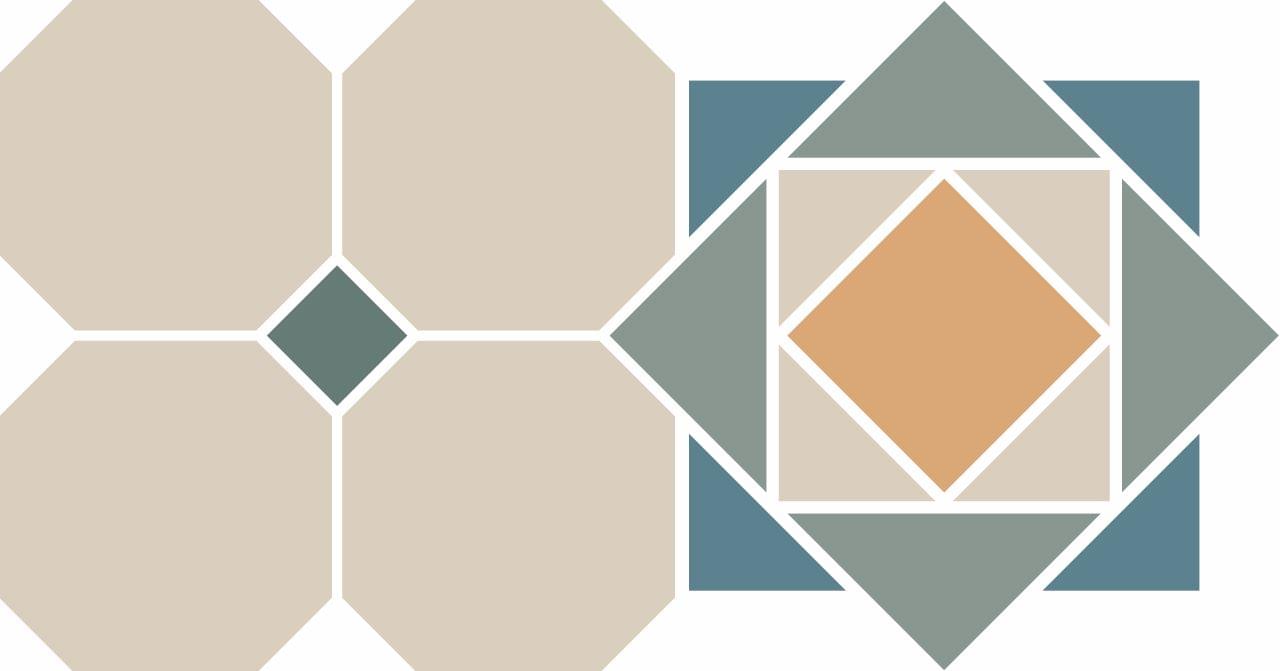 Керамогранит TopCer Декор L Sheet 19.9x35