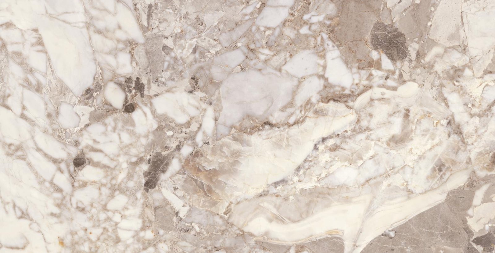 Basconi Home Porcelain Aragonite White Semi Polished