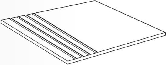 Керамогранит Vives Ступень R Peldano Natural 59.3x59.3